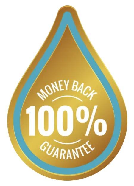 Metabo Drops 60-day money-back guarantee badge